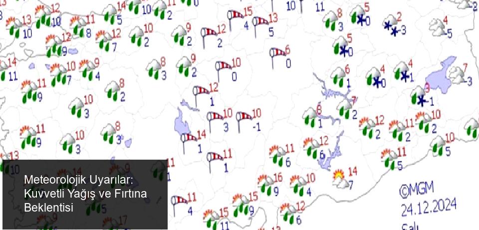 Meteorolojik Uyarılar: Kuvvetli Yağış ve Fırtına Bekleniyor