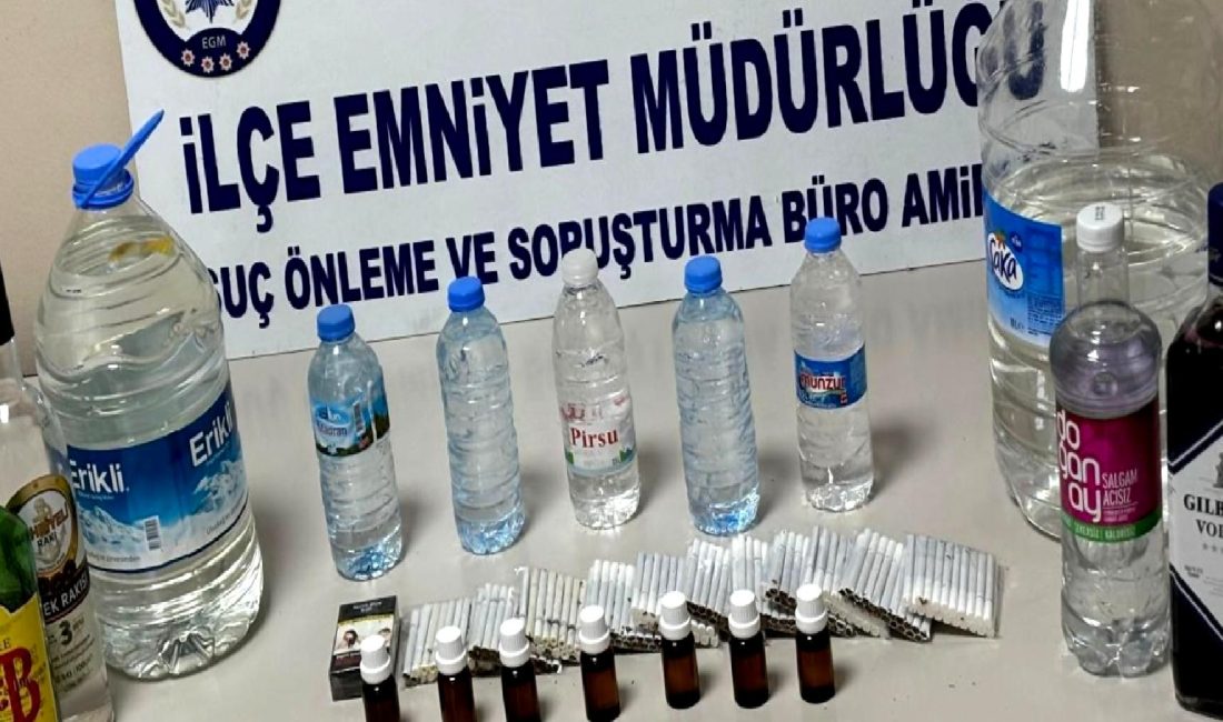 Narlıdere’de Kaçak Alkol ve Ürünlere Operasyon Narlıdere'de düzenlenen operasyonla kaçak alkol ve ürünler ele geçirildi. Yerel