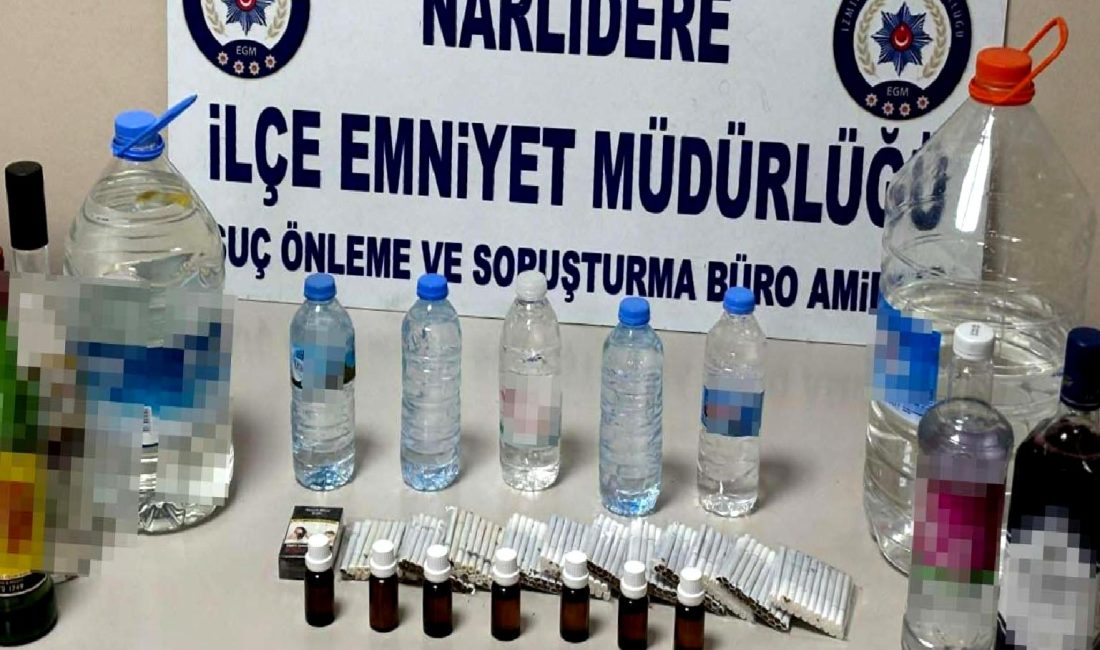 Narlıdere’de Kaçak Alkol ve Ürünlere Operasyon Narlıdere'de gerçekleştirilen operasyonla kaçak alkol ve ürünler ele geçirildi. Yetkililer,