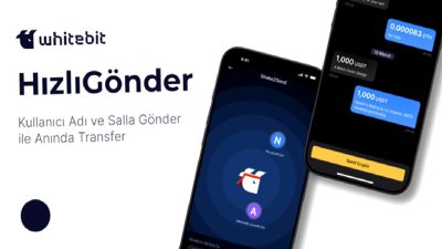 WhiteBIT TR ile kripto para transferinde devrim! HızlıGönder ve Salla