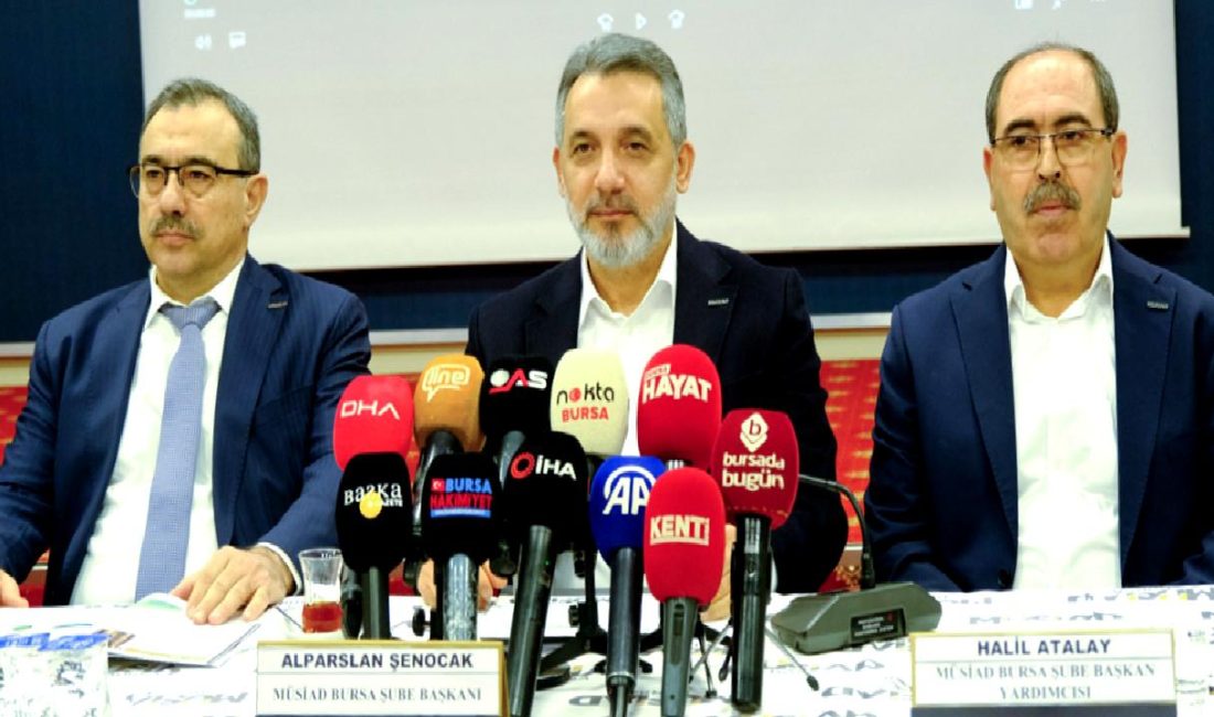 Bursa Ekonomi Raporu Tanıtım Toplantısı Bursa Ekonomi Raporu Tanıtım Toplantısı, Bursa'nın ekonomik gelişmelerini ve stratejilerini