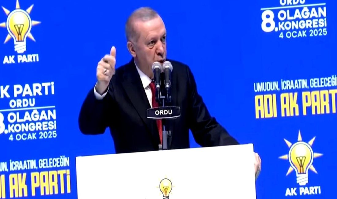 Cumhurbaşkanı Erdoğan’ın Ordu İl Kongresi’ndeki Açıklamaları Cumhurbaşkanı Erdoğan, Ordu İl Kongresi'nde önemli açıklamalarda bulundu. Parti politikaları,