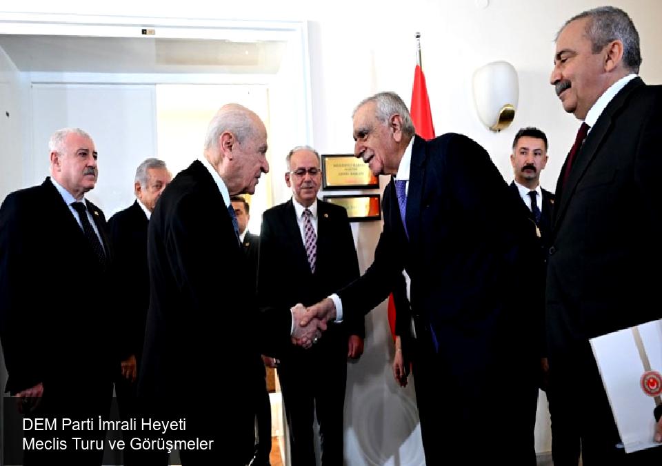 DEM Parti İmrali Heyeti Meclis Turu Devam Ediyor