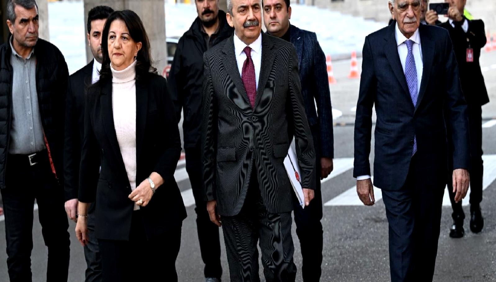 DEM Parti İmrali Heyeti'nin Meclis turu ve gerçekleştirdiği görüşmeler, siyasi