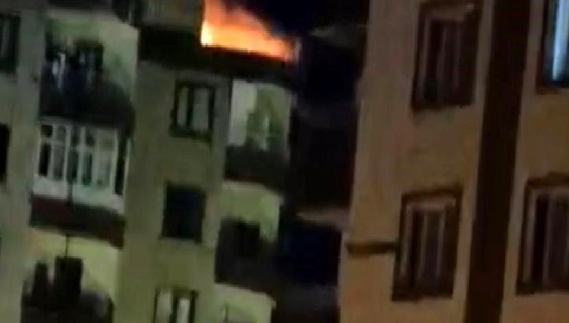 Diyarbakır'da meydana gelen korkunç yangında 8 aylık bir bebek hayatını