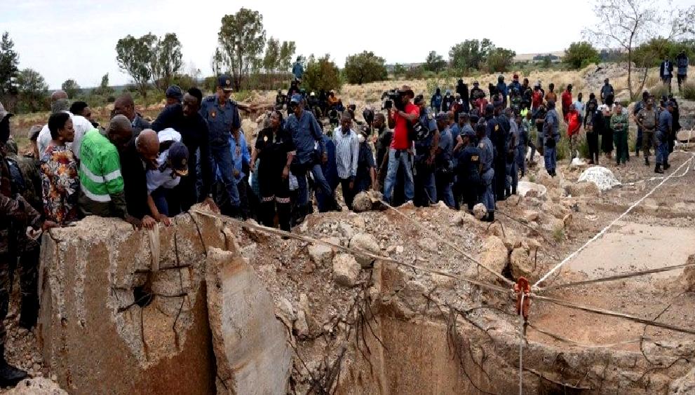 Güney Afrika'da kaçak madencilik faaliyetleri ve bu süreçte ortaya çıkan