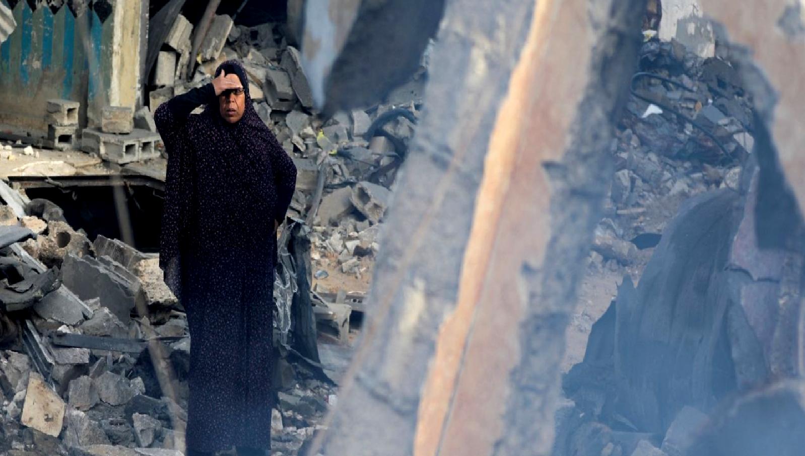 İsrail Ordusu'nun Gazze'ye düzenlediği hava saldırıları sonucu son 72 saatte