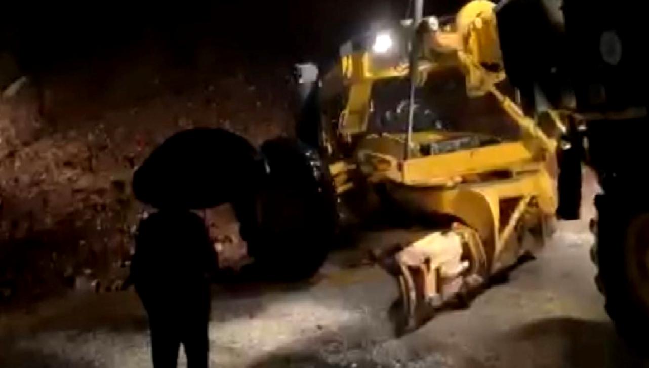 Marmaris'te meydana gelen heyelan olayı ve bu süreçteki müdahale çalışmalarını