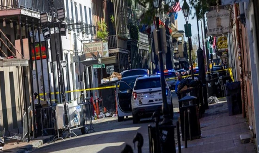 New Orleans'ta meydana gelen uzaktan kumandalı patlayıcı saldırısı, şehirdeki güvenlik