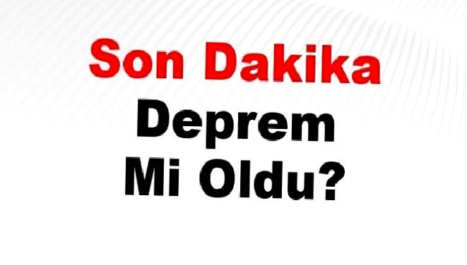 Son Dakika Deprem Bilgileri - 02 Ocak 2025: Türkiye'de meydana