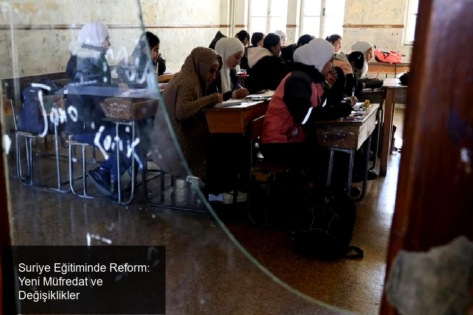 Suriye Eğitiminde Yeni Dönem