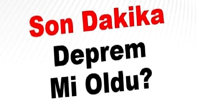 30 Mart 2025'teki son depremler hakkında AFAD ve Kandilli'nin güncel