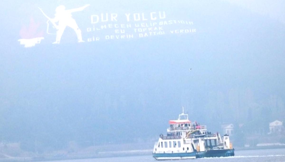 Çanakkale Boğazı'nda yoğun sis nedeniyle gemi trafiği durduruldu. Detaylar ve