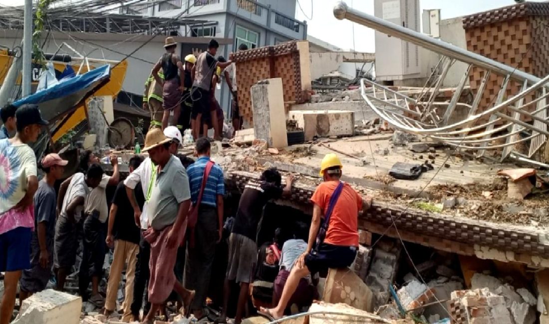 Myanmar’da 7,7 Büyüklüğünde Deprem: 144 Ölü, 730 Yaralı Myanmar'da meydana gelen 7,7 büyüklüğündeki depremde 144 kişi hayatını kaybetti,
