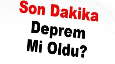 07 Nisan 2025'te Türkiye'deki son depremlerle ilgili en güncel bilgiler