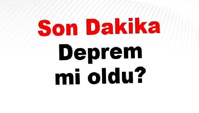 13 Nisan 2025'teki son depremler hakkında AFAD ve Kandilli'nin güncel