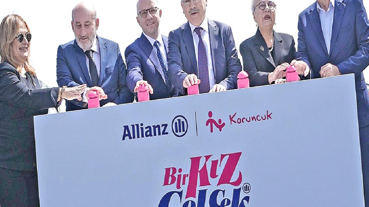 Allianz Türkiye, ‘Bir Kız Gelecek’ projesinde yeni yurt binasının temel
