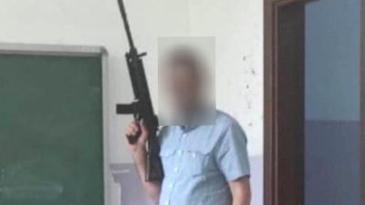 Ankara İl Milli Eğitim Müdürlüğü, tüfekle poz veren öğretmen hakkında