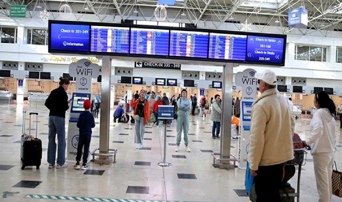 Antalya Havalimanı Mart ayı istatistikleri açıklandı. Yolcu sayısı, uçuş verileri