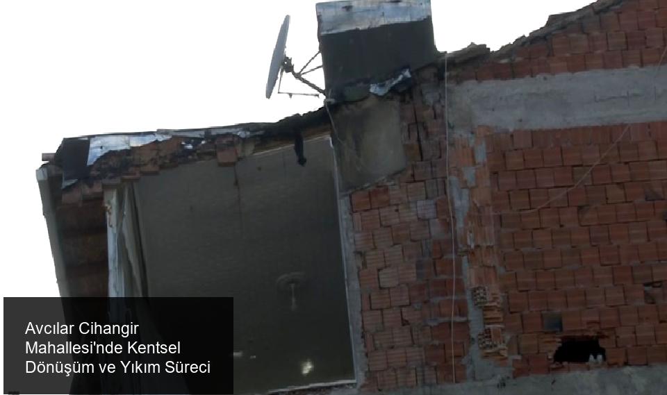 Avcılar Cihangir Mahallesi'nde Kentsel Dönüşüm Projesi