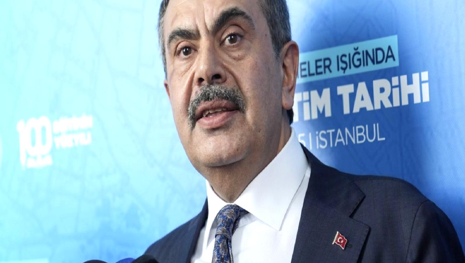 Bakan Tekin, eğitimde son gelişmeler ve siyasi tartışmalar hakkında detaylı