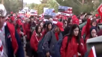 Çanakkale Kara Savaşları'nın 110. yılı anma etkinlikleri kapsamında düzenlenen Vefa