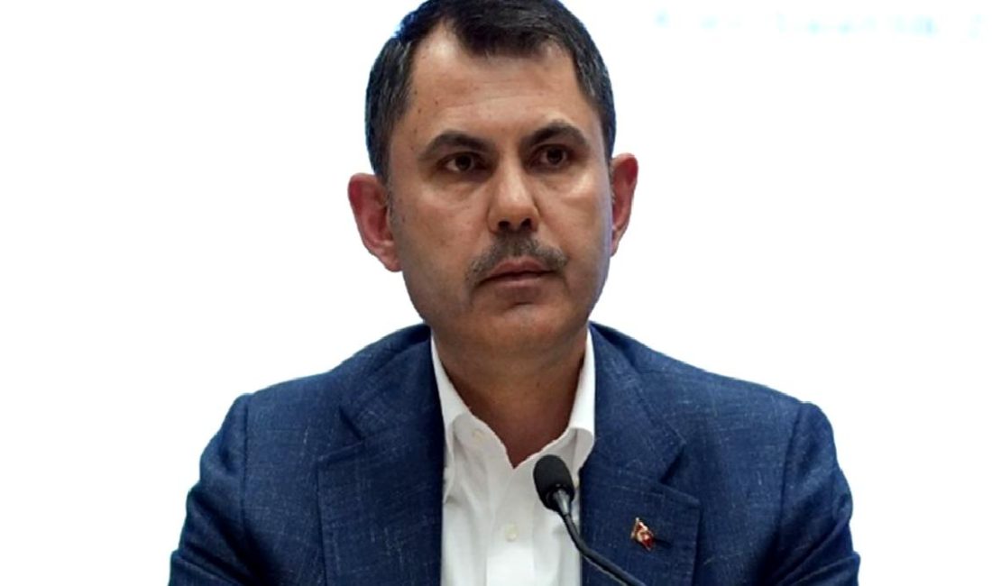 Çevre, Şehircilik ve İklim Değişikliği Bakanı Murat Kurum'un İstanbul Depremiyle