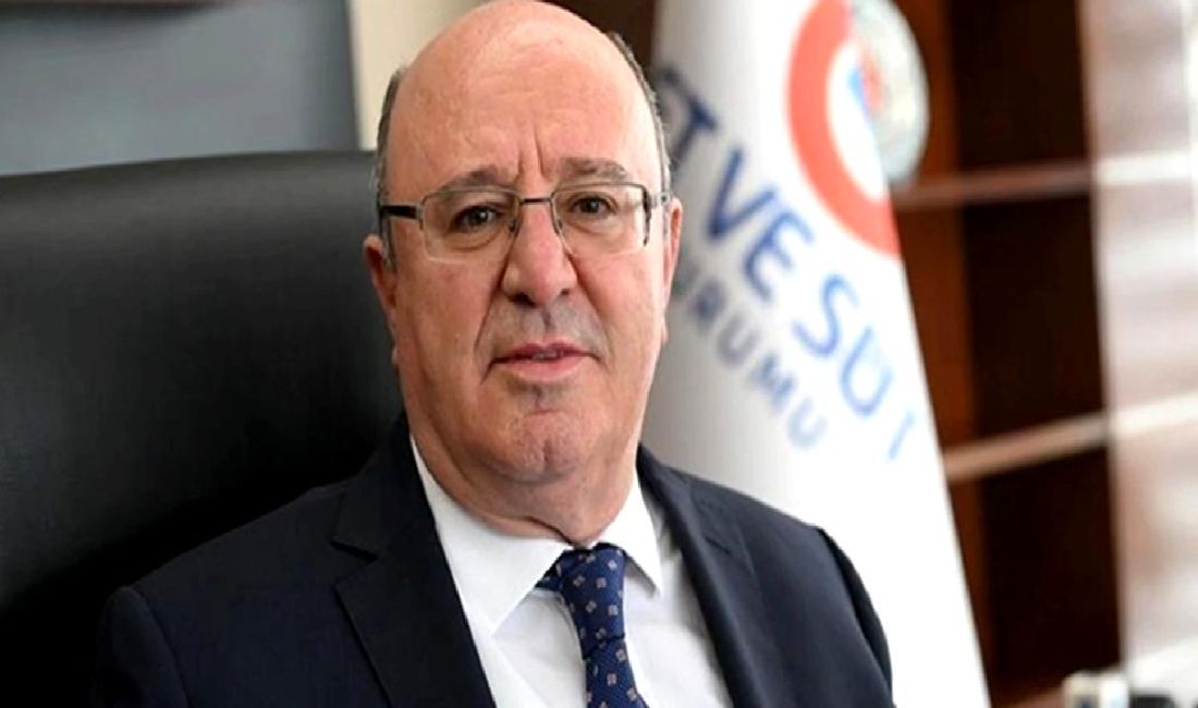 Et ve Süt Kurumu Genel Müdürü Mustafa Kayhan, geçirdiği bir