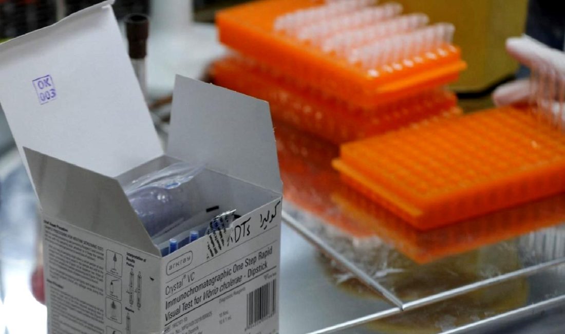 Etiyopya'dan getirilen kutsal su şişeleri, kolera bakterisi ile kontamine oldu.