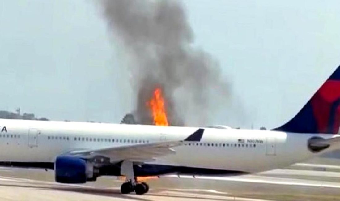 Florida Orlando Uluslararası Havalimanı'nda gerçekleşen uçak yangını ve sonrası gelişmeleri