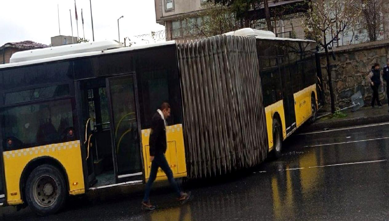 İETT otobüsünün kaza yaptığı olayda 5 kişi yaralandı. Detaylar için