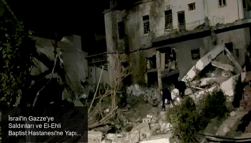 İsrail'in Gazze'ye Saldırıları Devam Ediyor