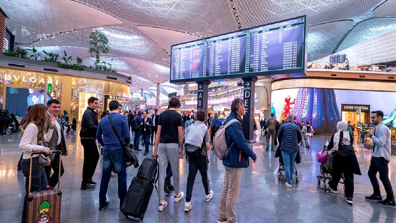 İstanbul havalimanları ve yolcu ile sefer istatistikleri 2025 ilk çeyrek