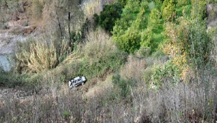 Kahramanmaraş'ta meydana gelen üzücü olayda, uçuruma yuvarlanan araçta bir kişi