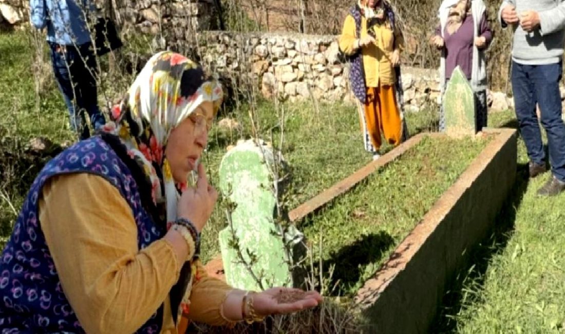 Kızılöz Köyünde geleneksel şifa ve dualarla canlanan tarihi türbeyi keşfedin.