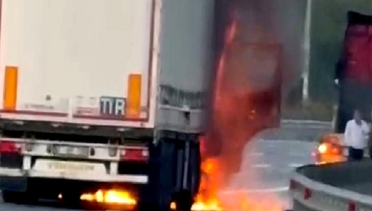 Kuzey Marmara Otoyolu’nda çıkan TIR yangınıyla ilgili gelişmeleri, nedenlerini ve