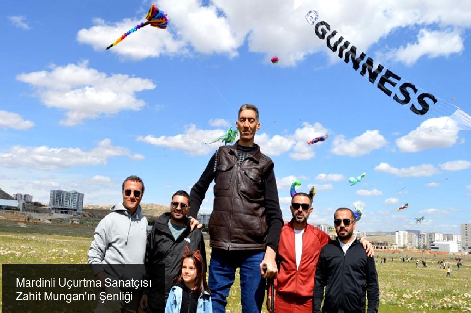 Mardinli Uçurtma Sanatçısı Zahit Mungan'ın Şenliği