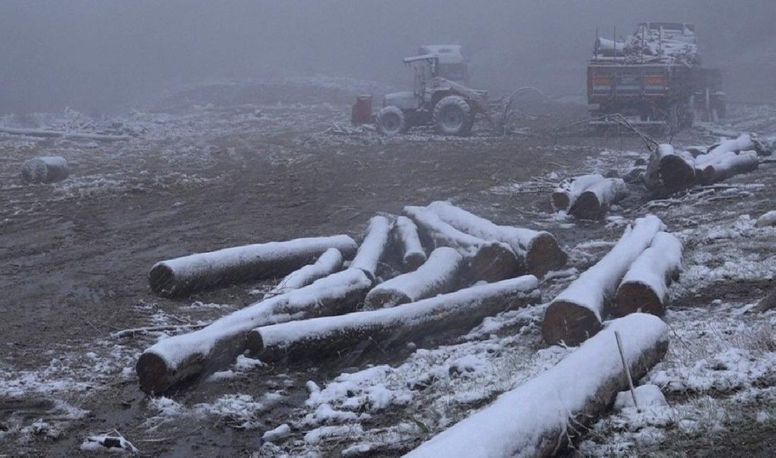 Sağanak sonrası kar yağışı başladı! Hava durumu, kar kalınlığı ve