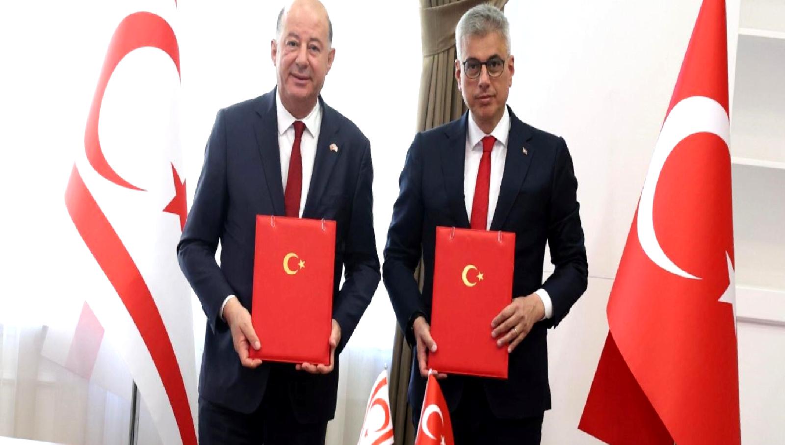 Sağlık Bakanı Memişoğlu, KKTC Sağlık Bakanı Dinçyürek'i kabul ederek sağlık