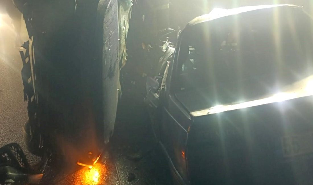 Samsun'da meydana gelen feci trafik kazasında 5 kişi hayatını kaybetti.