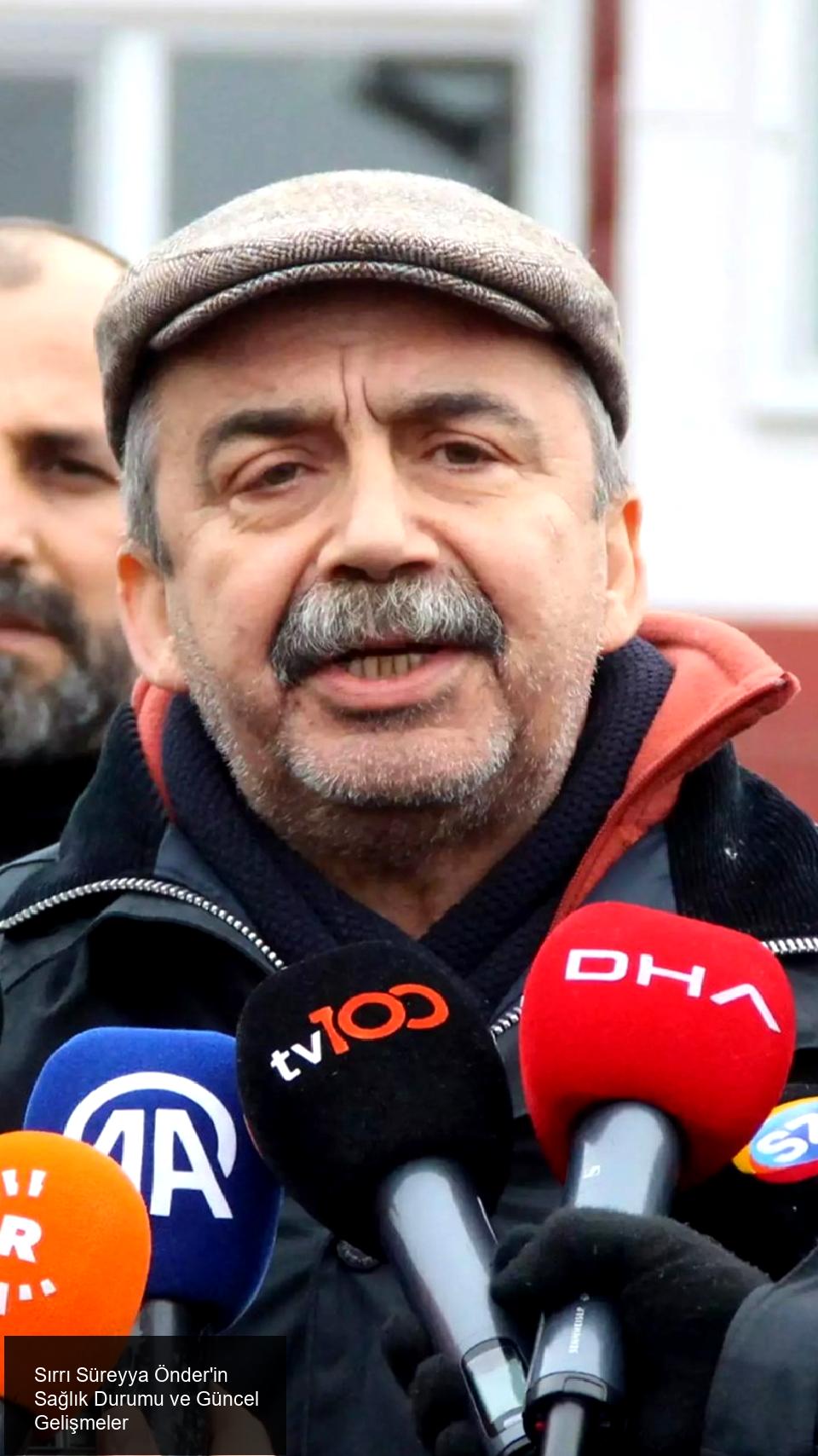 DEM Parti'den Sırrı Süreyya Önder'in Sağlık Durumu Hakkında Güncel Açıklama