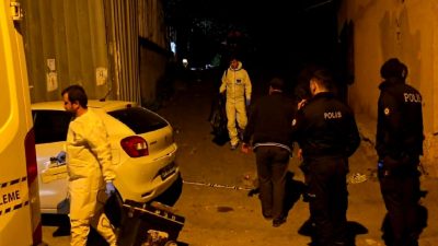 Ümraniye'de meydana gelen şok olayda kadın sokak ortasında vuruldu ve