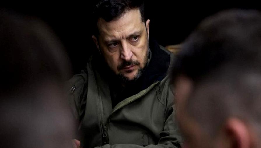 Ukrayna Devlet Başkanı Zelenski, Almanya Dışişleri Bakanı Baerbock'u Kiev'de ağırlayarak