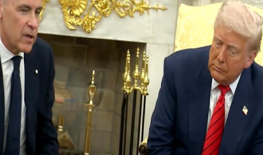 ABD Başkanı Trump ve Kanada Başbakanı Carney’nin Beyaz Saray Ziyareti ve Gerginlikler ABD Başkanı Trump ve Kanada Başbakanı Carney'nin Beyaz Saray ziyareti