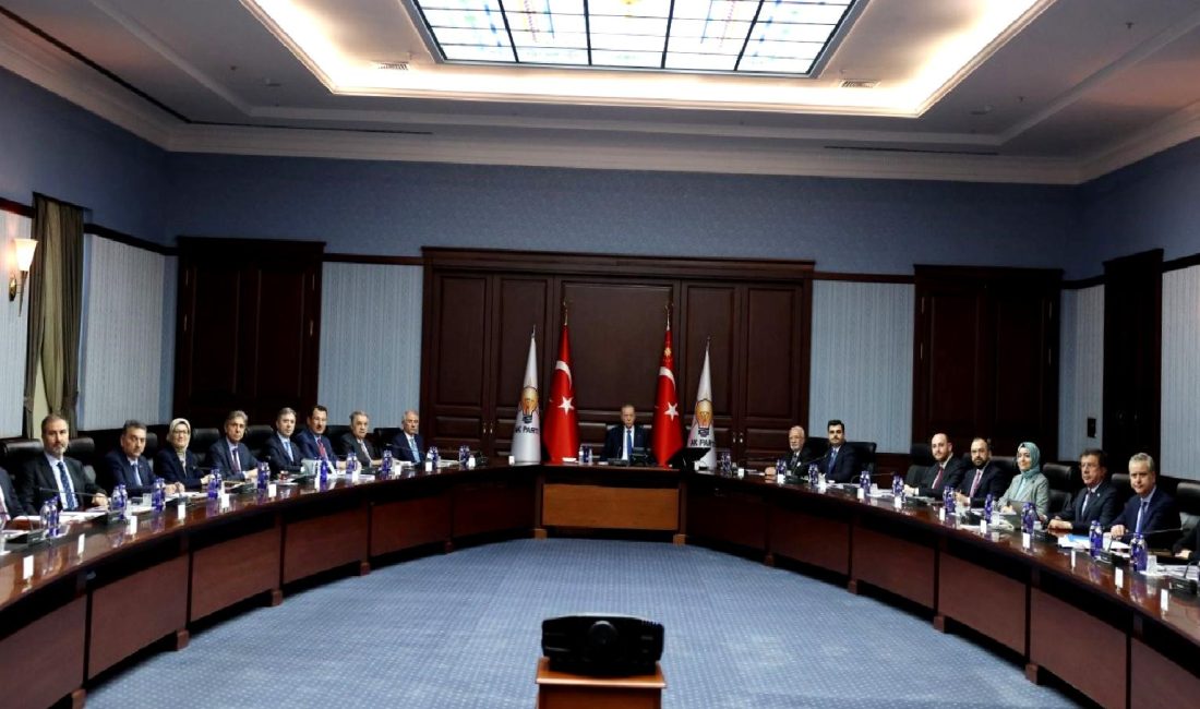 AK Parti Merkez Yürütme Kurulu toplantısı ve güncel gelişmelerle ilgili