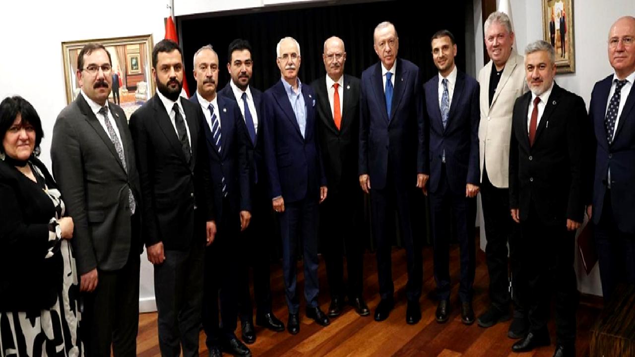 Baran'dan Cumhurbaşkanı Erdoğan'a onurlu ve anlamlı ziyaret. Güncel haberler ve