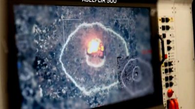 Bayraktar TB3 SİHA'ların başarıyla gerçekleştirilen atış testi ve TCG Anadolu