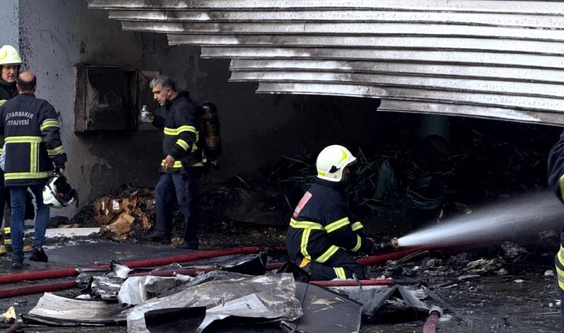 Diyarbakır'da Oto Sanayi Sitesinde çıkan yangın olayına ilişkin detaylar, güvenlik
