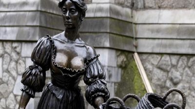 Dublin Belediyesi, Molly Malone Heykeline saygı gösterme ve koruma amacıyla