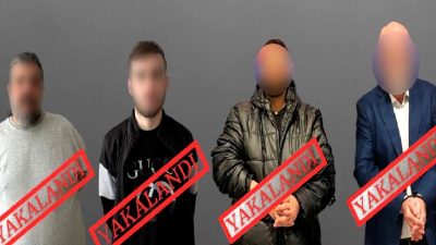 İçişleri Bakanlığı'nın başarılı operasyonu ile aranan şüpheliler yakalandı. Güvenlik güçlerimize